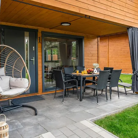 بيت للعطل Dream - Ogrod 600m2, Wifi 600mb, Gaming, Klimatyzacja, Ev Wallbox 11kw